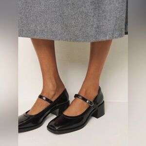 Reformation Nora Pumps With Strap Size 10